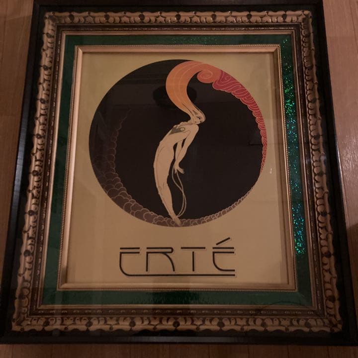 73×67 大判アンティーク額装/elteポスター