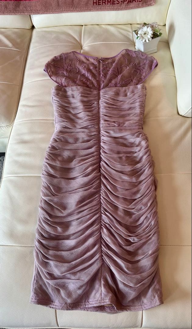 TADASHI SHOJI ピンクドレス サイズ4 一度着用のみ美品