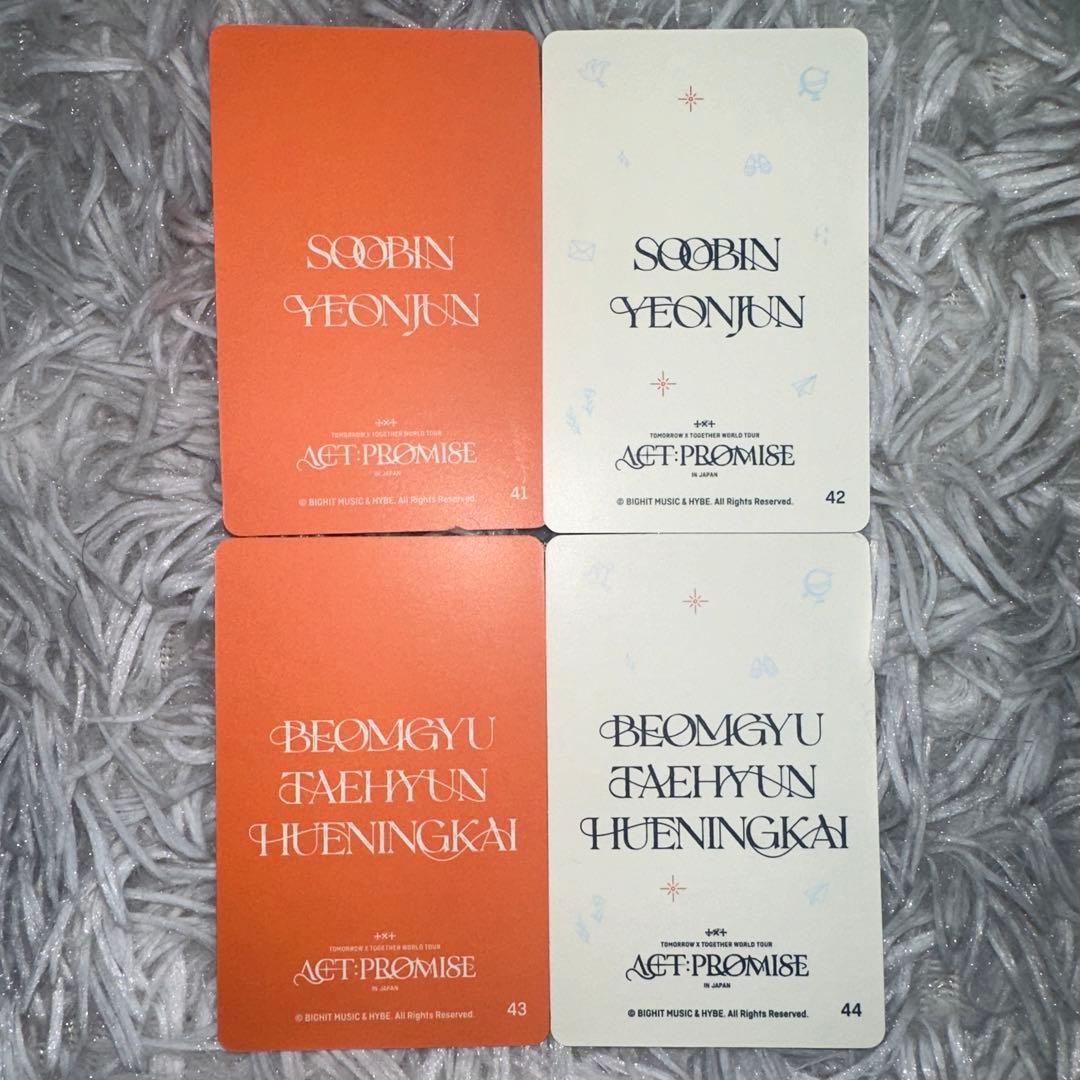 TXT ACT:PROMISE JAPAN ユニット コンプ コンプリート