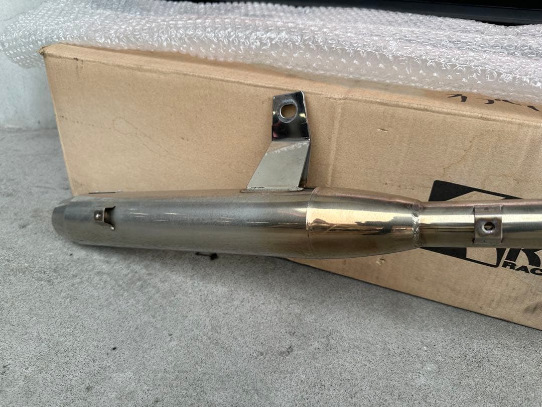 キタコ製　ステンスポーティアップマフラー　ホンダ　スーパーカブ110 JA07