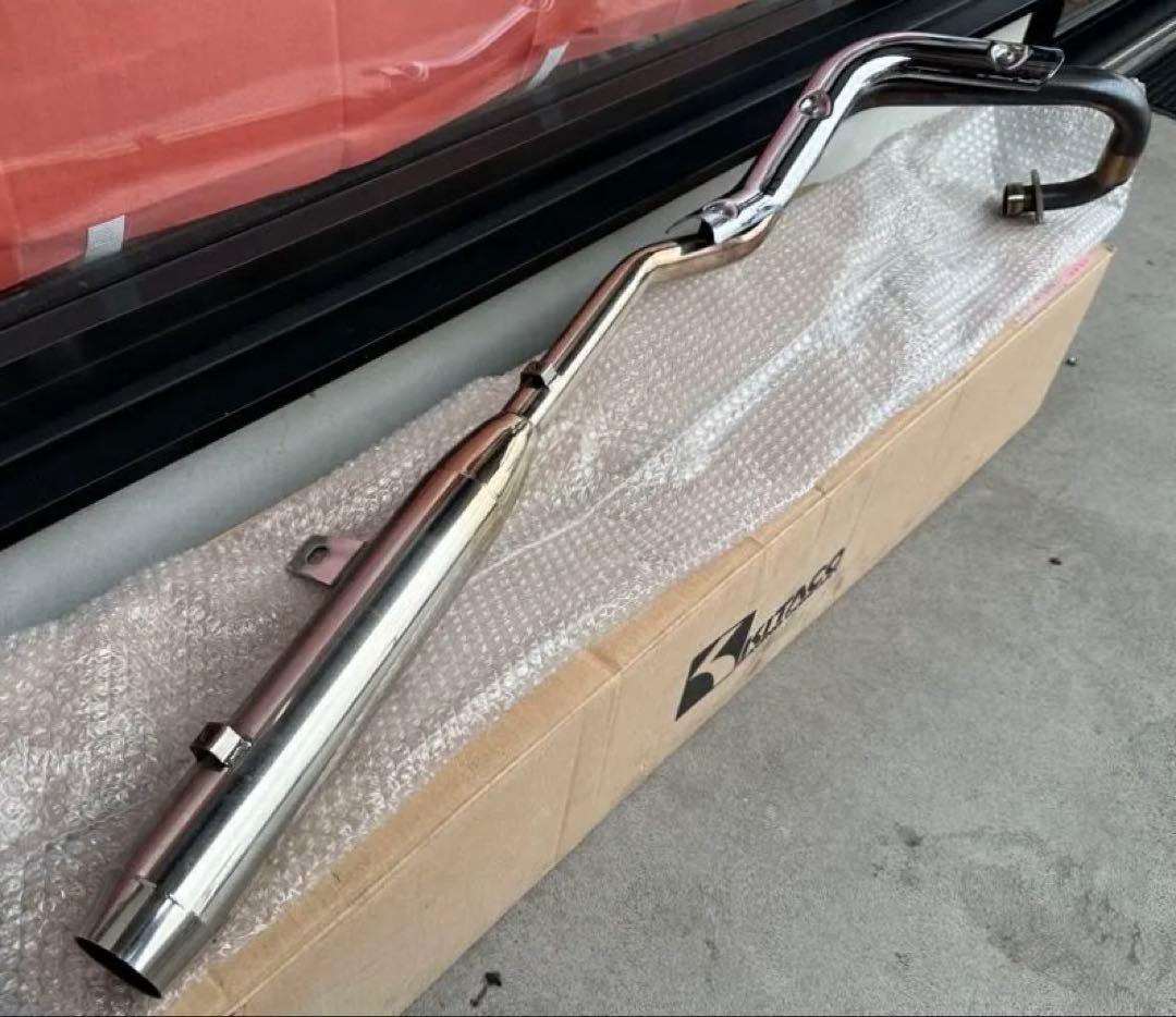 キタコ製　ステンスポーティアップマフラー　ホンダ　スーパーカブ110 JA07