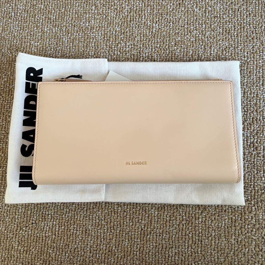 m*n様 ジルサンダー　長財布　新品未使用品　ピンクベージュ