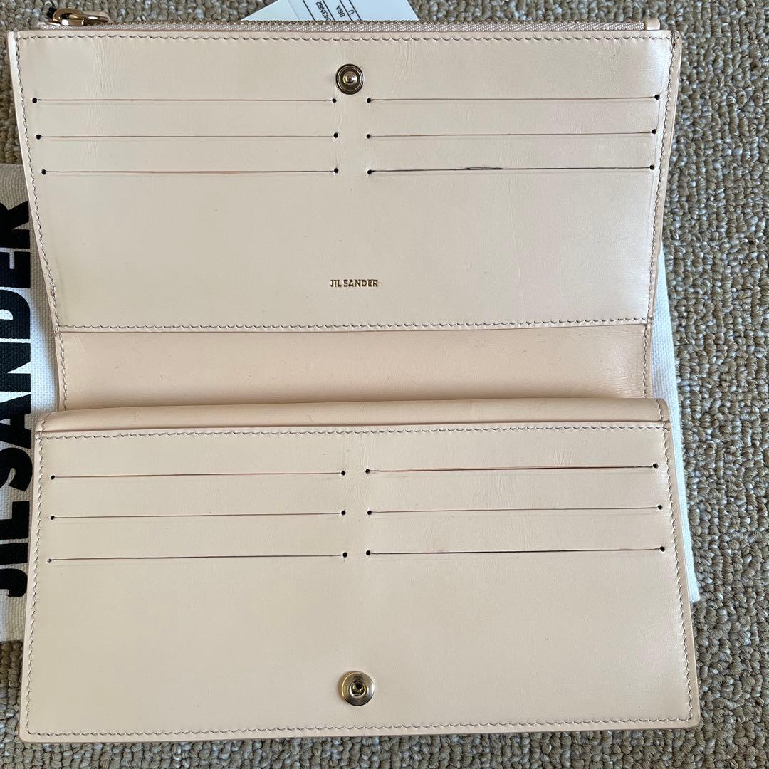 m*n様 ジルサンダー　長財布　新品未使用品　ピンクベージュ