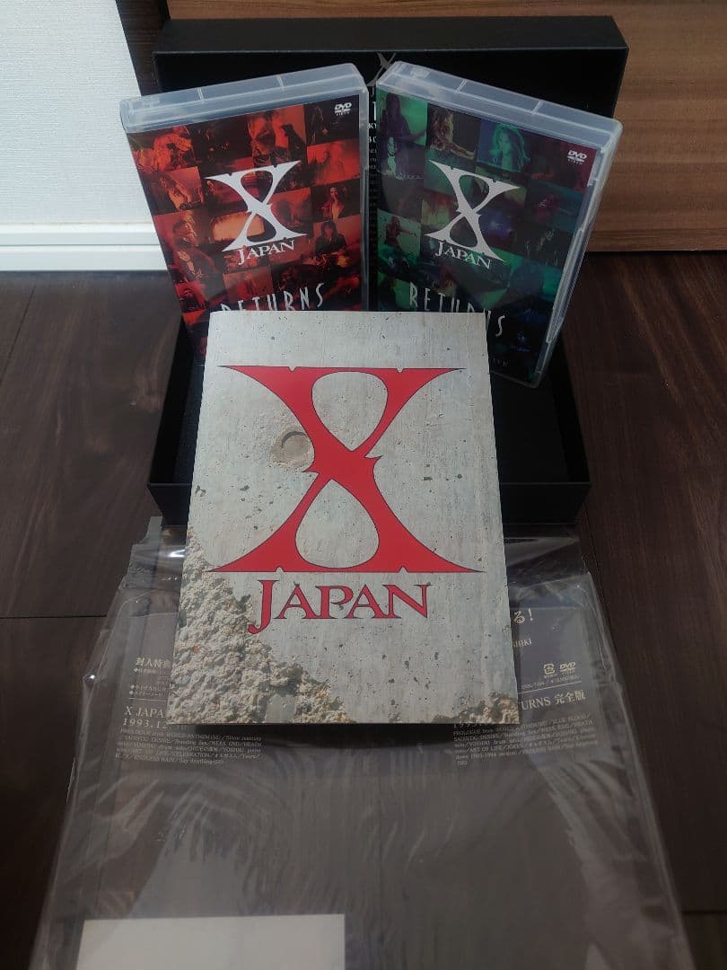 X JAPAN コレクターズBOX 4部作コンプリート おまけつき