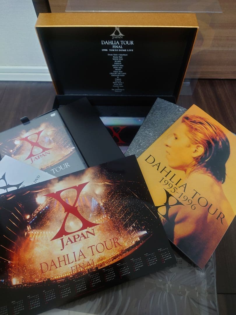 X JAPAN コレクターズBOX 4部作コンプリート おまけつき