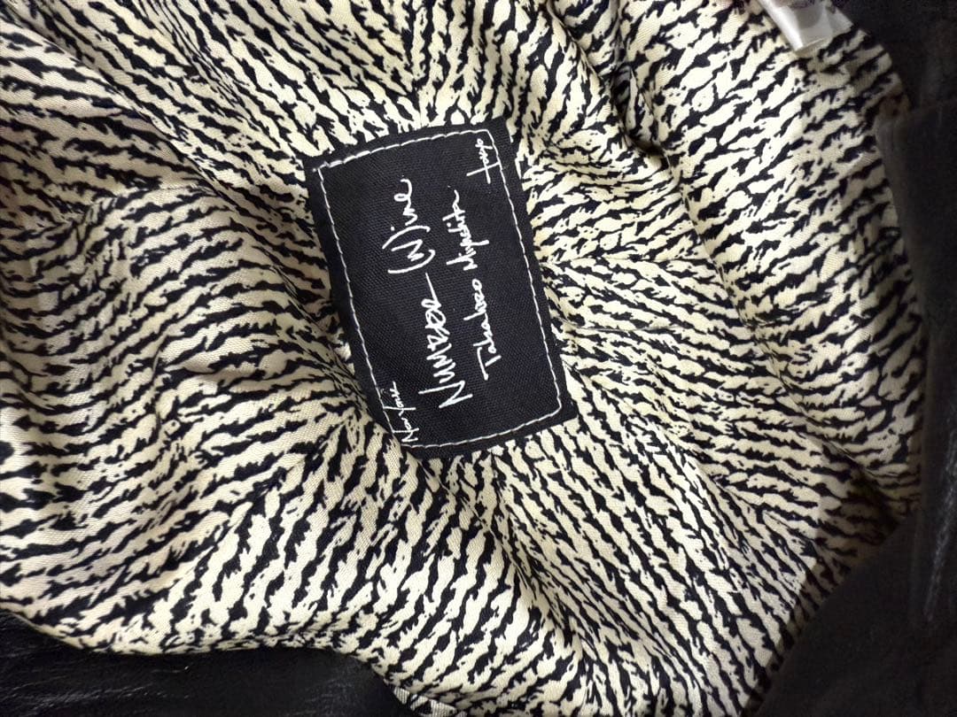 NUMBER(N)INEツバ付きハット