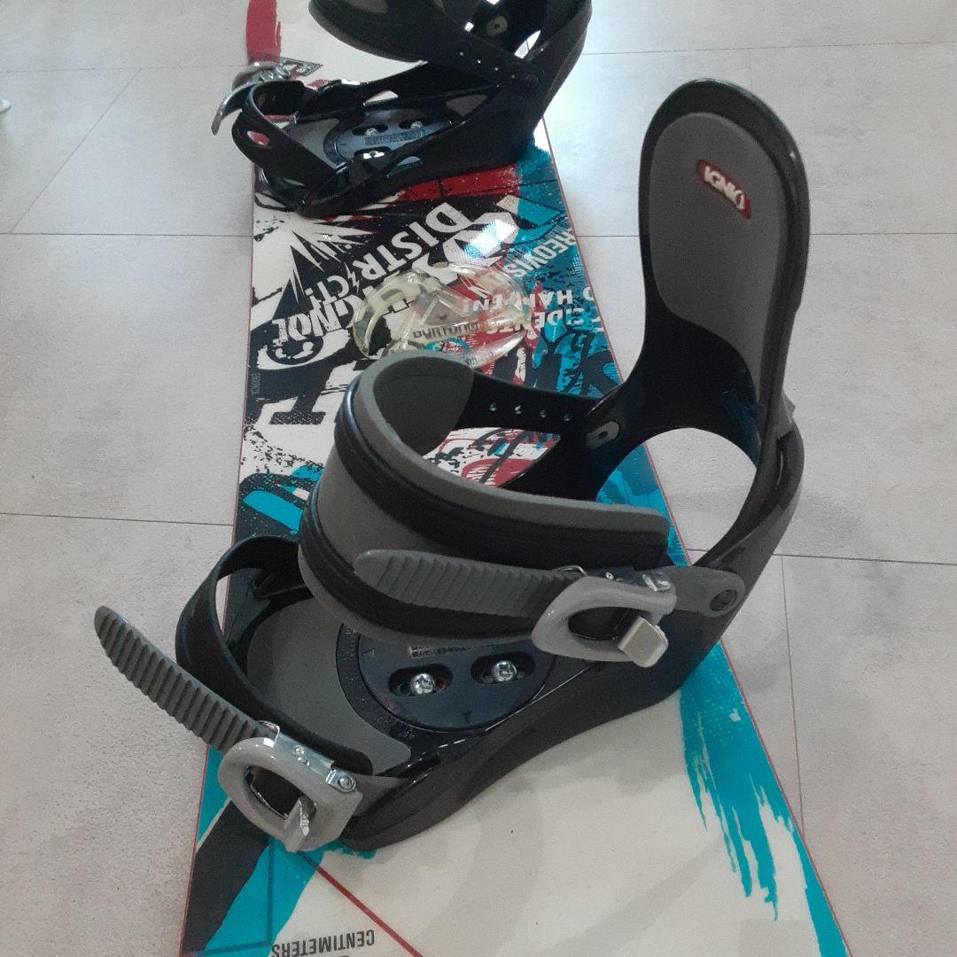 ロシニョール DISTRICT スノーボード 2点セット 146 ビンディング付