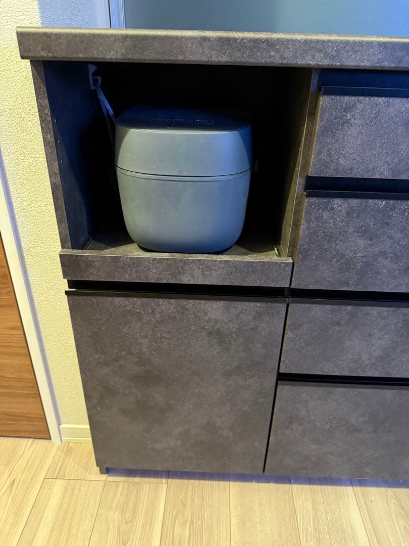 パモウナ 160cm キッチンカウンター 食器棚 EC