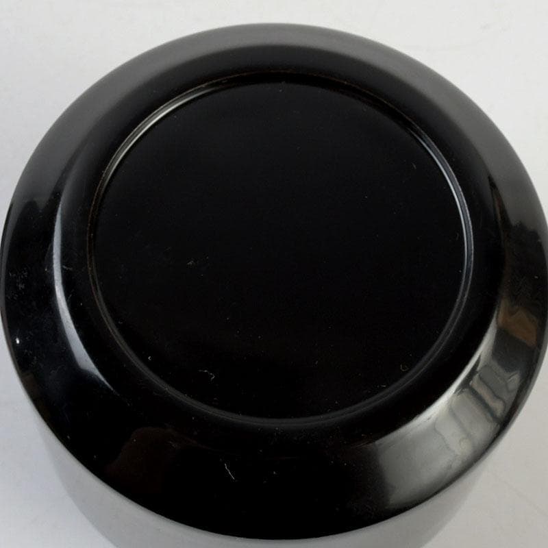 ちゃちゃ　蒔絵師　中林貴山作　柳に燕蒔絵　雪吹　棗　共箱　V　9352