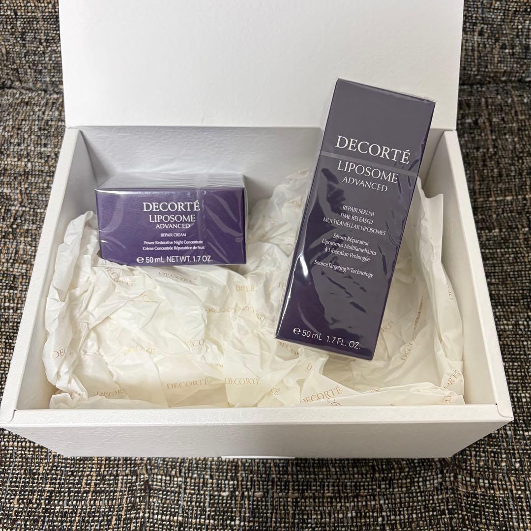 コスメデコルテ　リポソームアドバンスト　リペアクリーム・リペアセラム50ml
