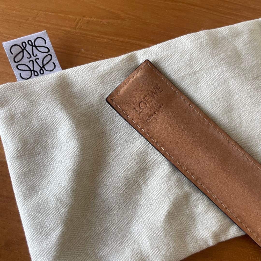 【ほぼ新品】LOEWE ロエベ　レザーブレスレット