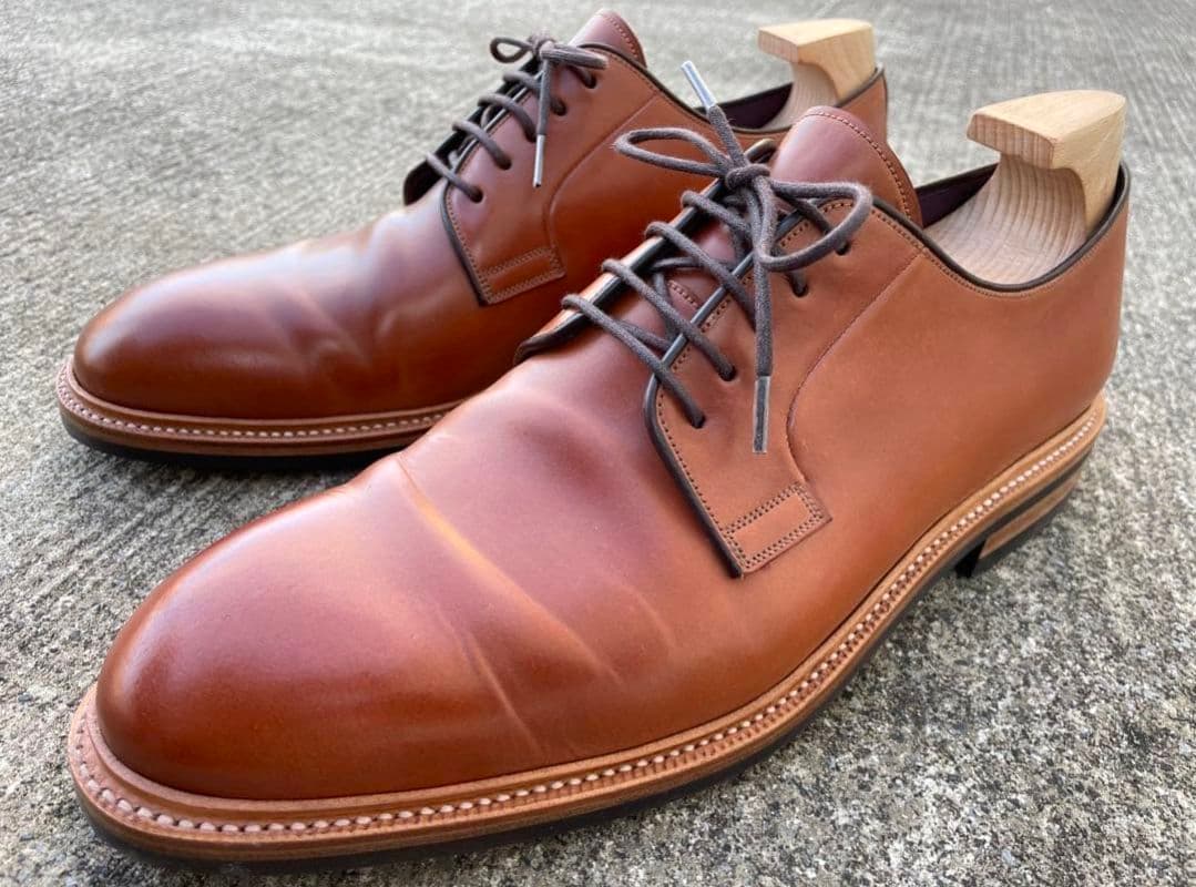 CARMINA カルミーナ ホーウィンシェルコードバン オスカー UK9