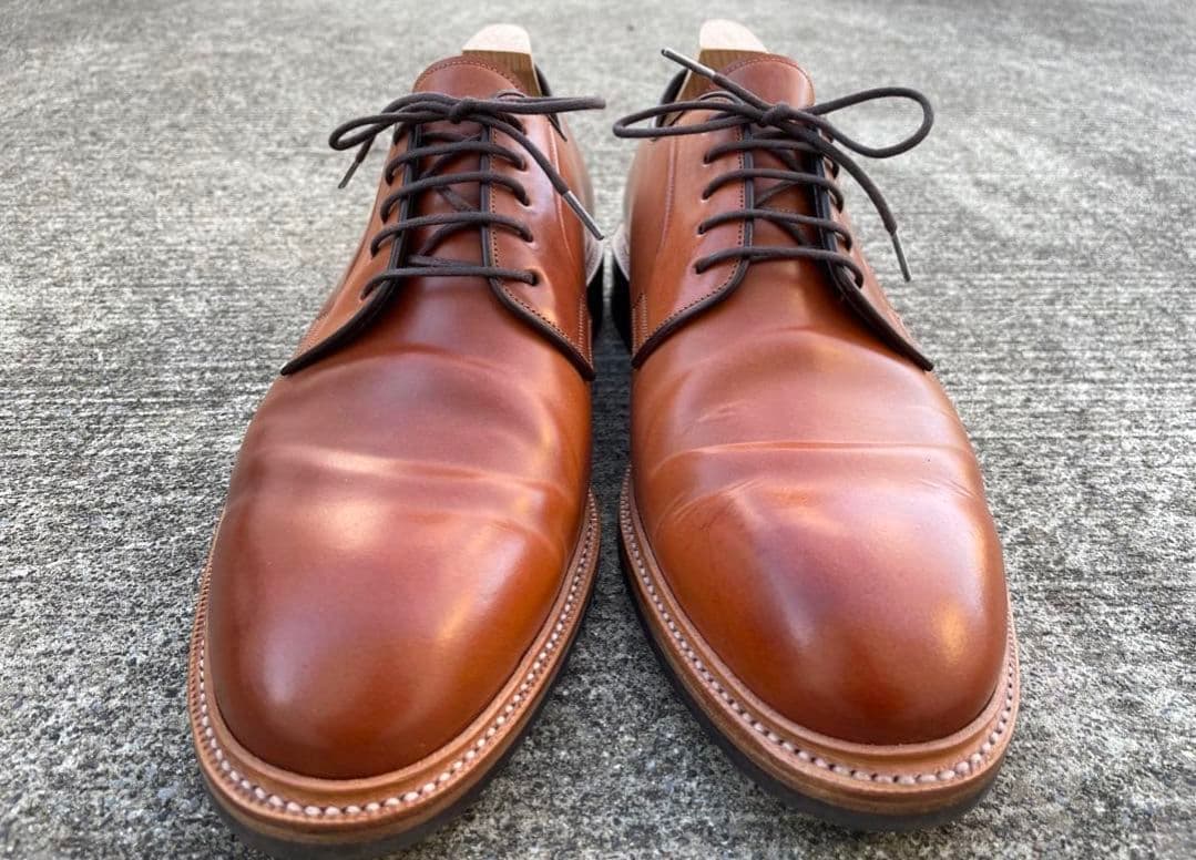 CARMINA カルミーナ ホーウィンシェルコードバン オスカー UK9