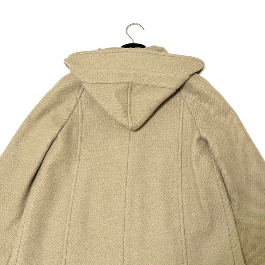 美品✨トゥモローランド　ポンチョ コート　フード　ゆったり　アンゴラ　38　上品