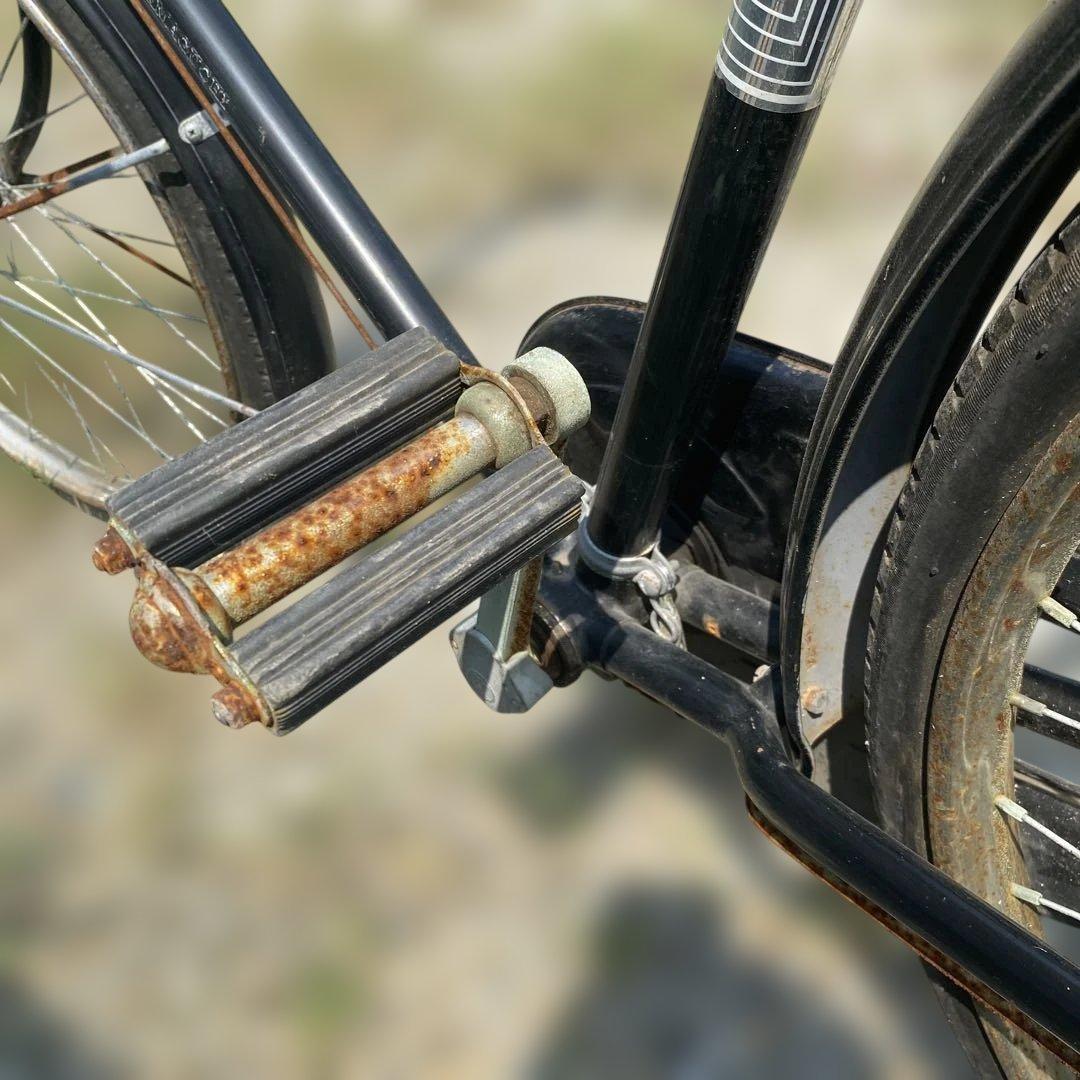 激レア　昭和レトロ　山口ベニー号　自転車　バネブレーキ　ヴィンテージアンティーク