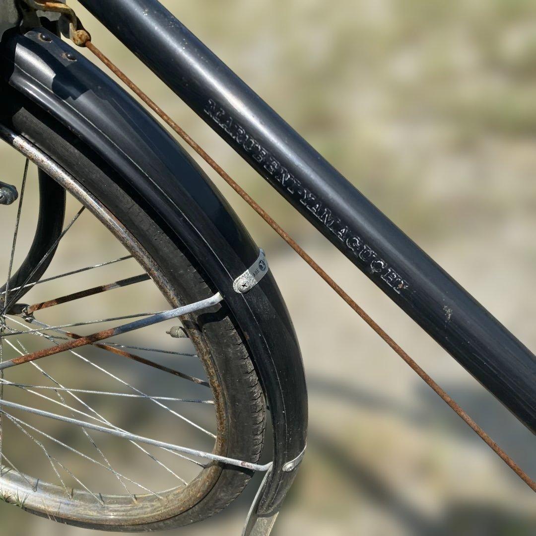 激レア　昭和レトロ　山口ベニー号　自転車　バネブレーキ　ヴィンテージアンティーク