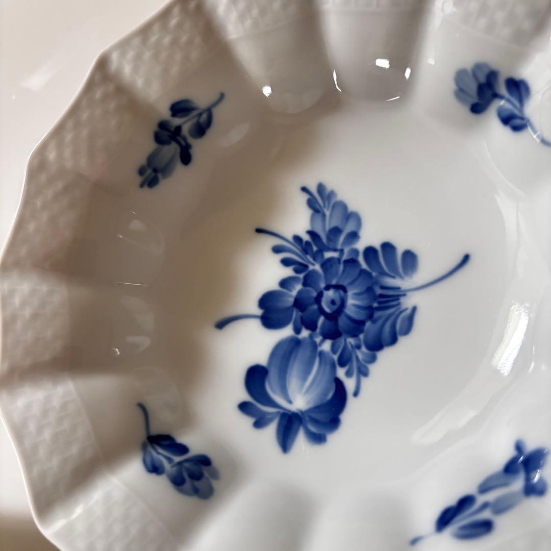 美品　ロイヤルコペンハーゲン　ブルーフラワー プレイテッドボウル　1級品 2客