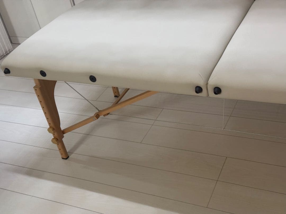 ナル低反発 折りたたみ リクライニングべッド 木製 有孔