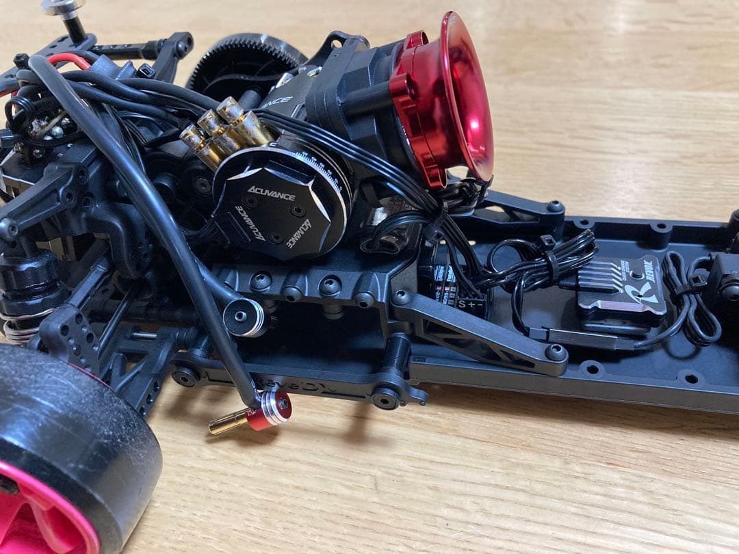 rdxシャーシ　メカ受信機付き