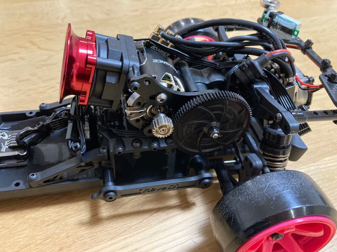 rdxシャーシ　メカ受信機付き