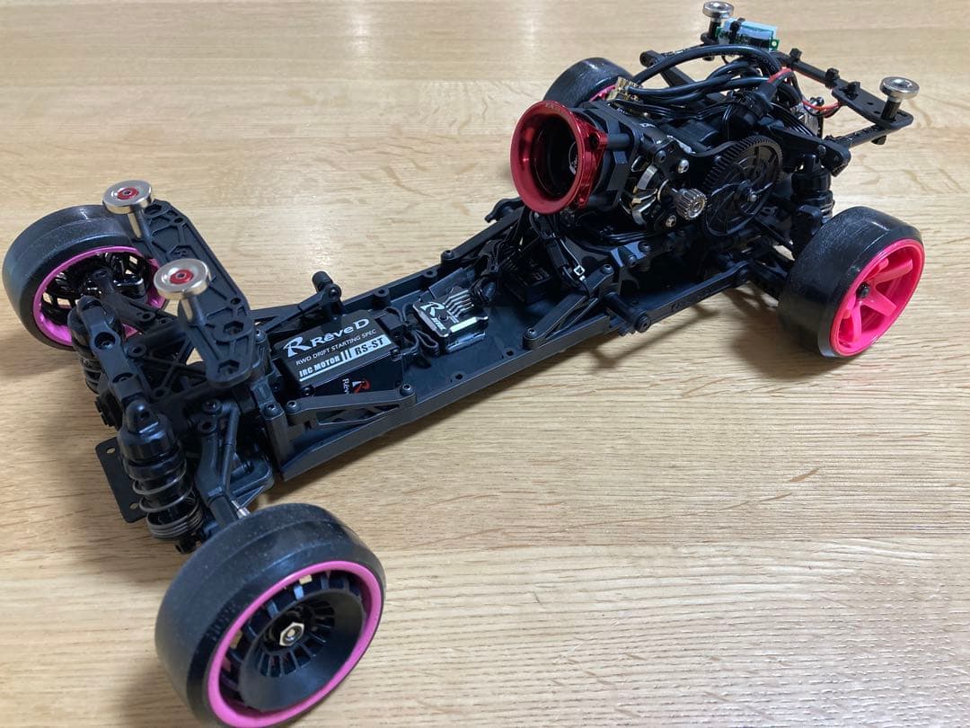 rdxシャーシ　メカ受信機付き