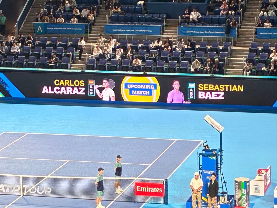 アルカラス選手　直筆サイン入りトートバッグ　ジャパンオープン