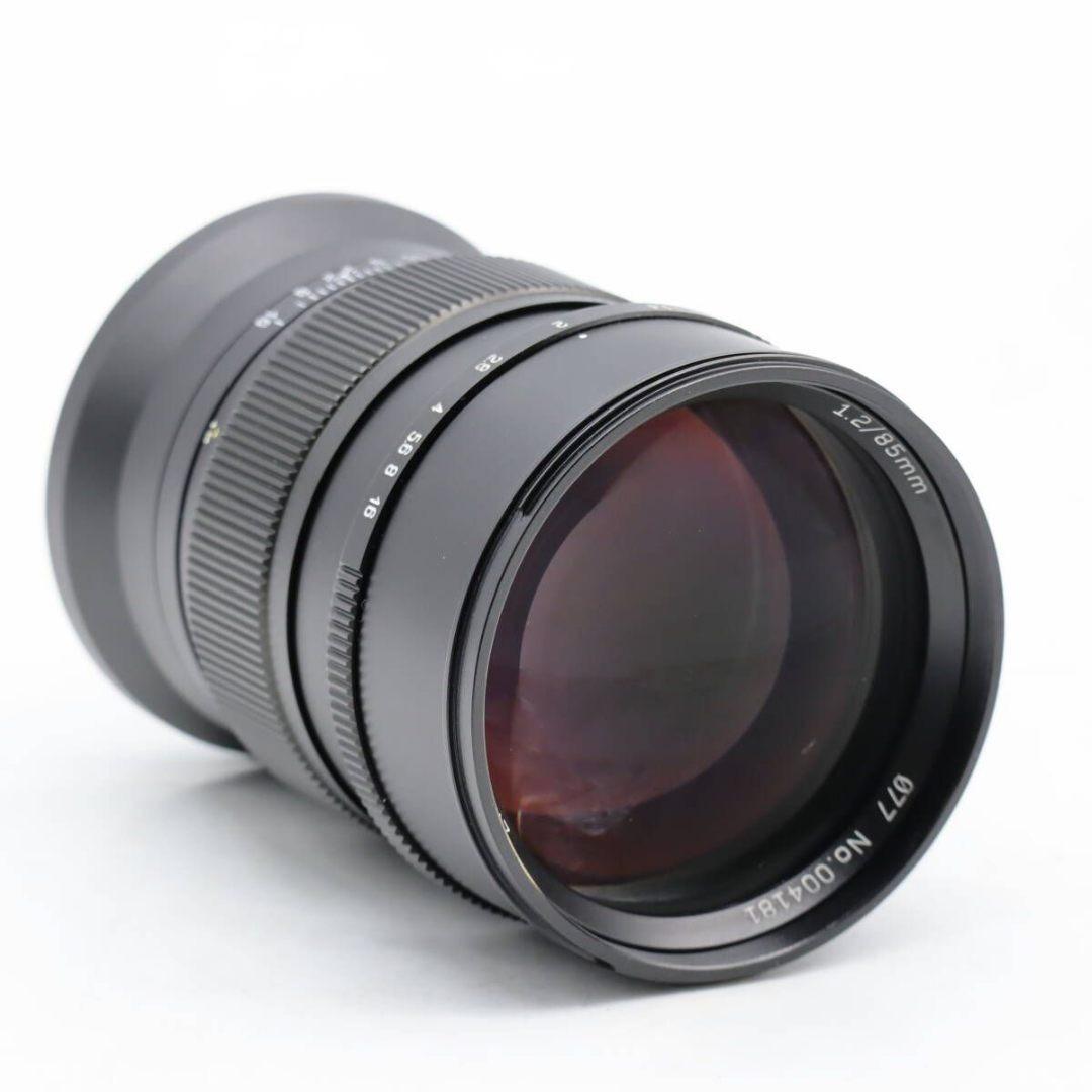 中一光学 スピードマスター 85mm F1.2 富士フイルムGFX Gマウント
