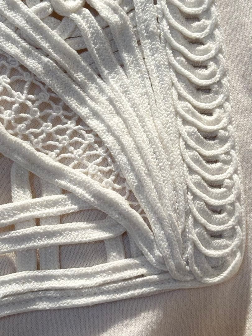 い*︎様 mame kurogouchi マメクロゴウチ　コード刺繍　スウェット