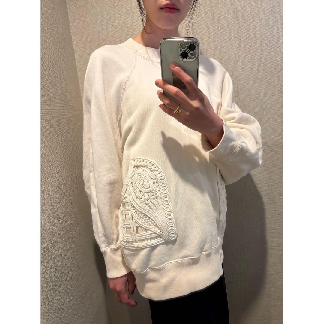 い*︎様 mame kurogouchi マメクロゴウチ　コード刺繍　スウェット