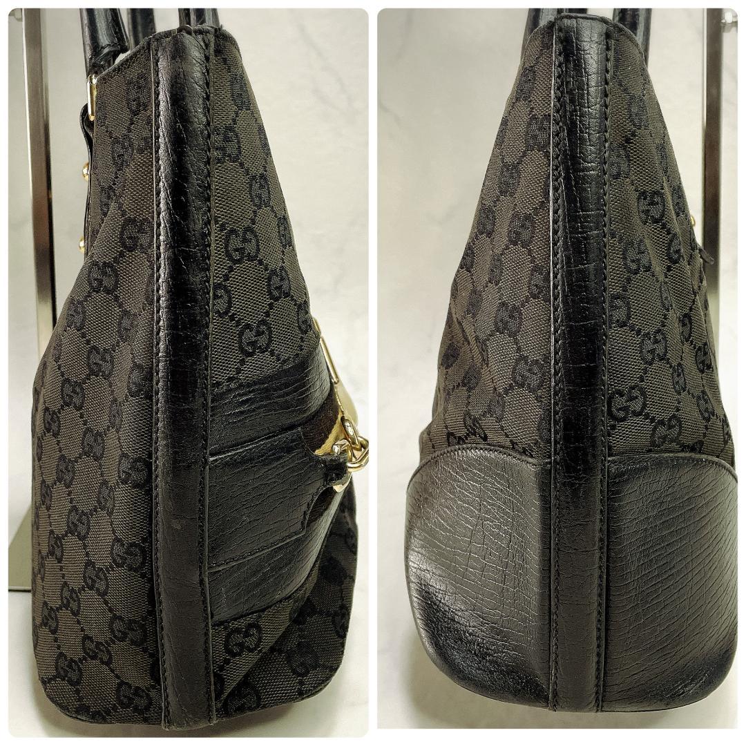 GUCCI トートバッグ シェリーライン ホースビット GG柄 A4収納