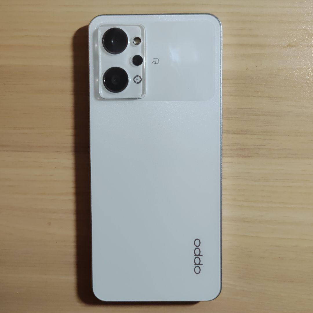 Oppo Reno9 A スマートフォン　本体　ムーンホワイト