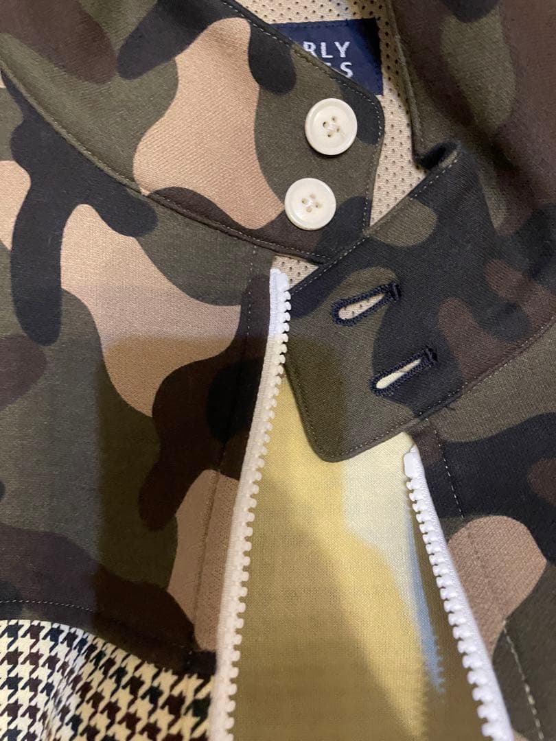 ✳︎PEARLY GATES✳︎迷彩×千鳥格子柄✳︎