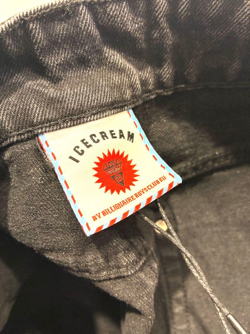 ちん ⓋICECREAM.デニムハーフパンツ