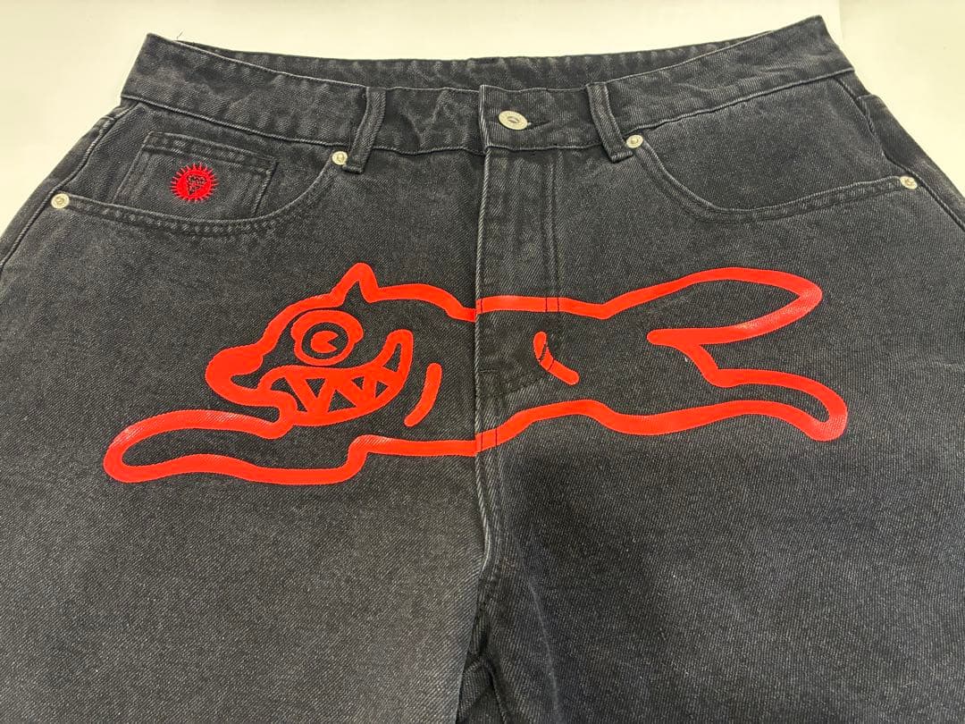 ちん ⓋICECREAM.デニムハーフパンツ