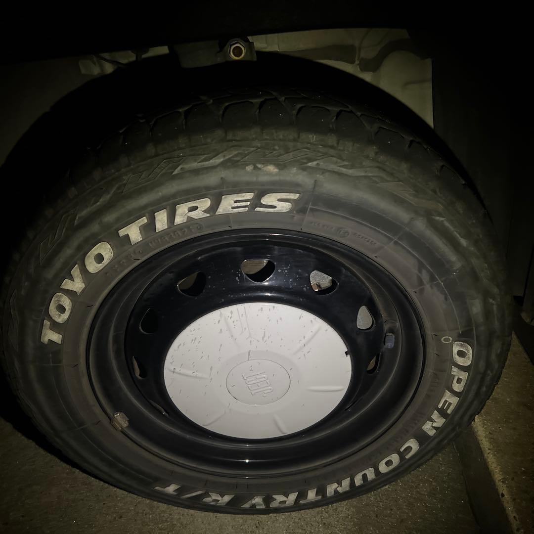 タイヤホイール4本とルーフラックまとめ売り