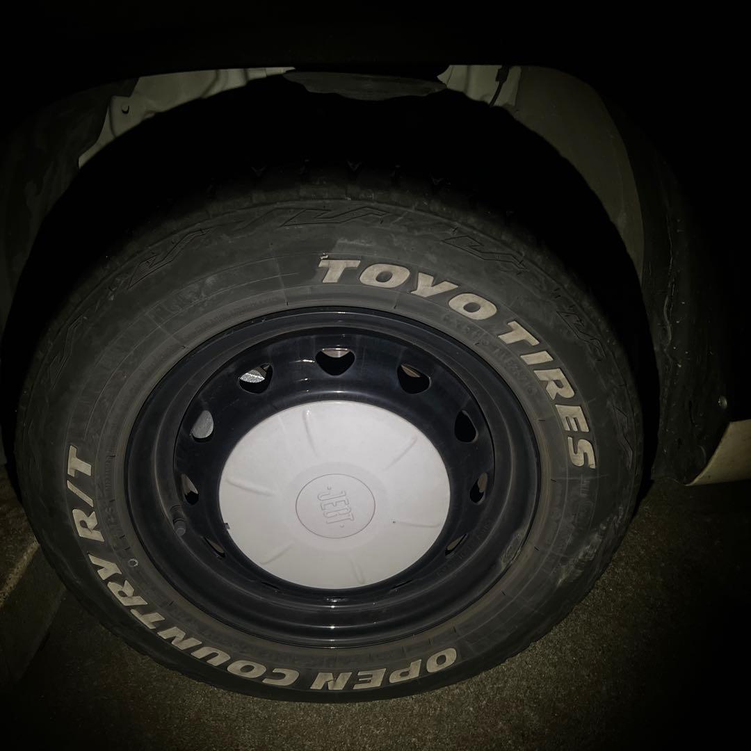 タイヤホイール4本とルーフラックまとめ売り