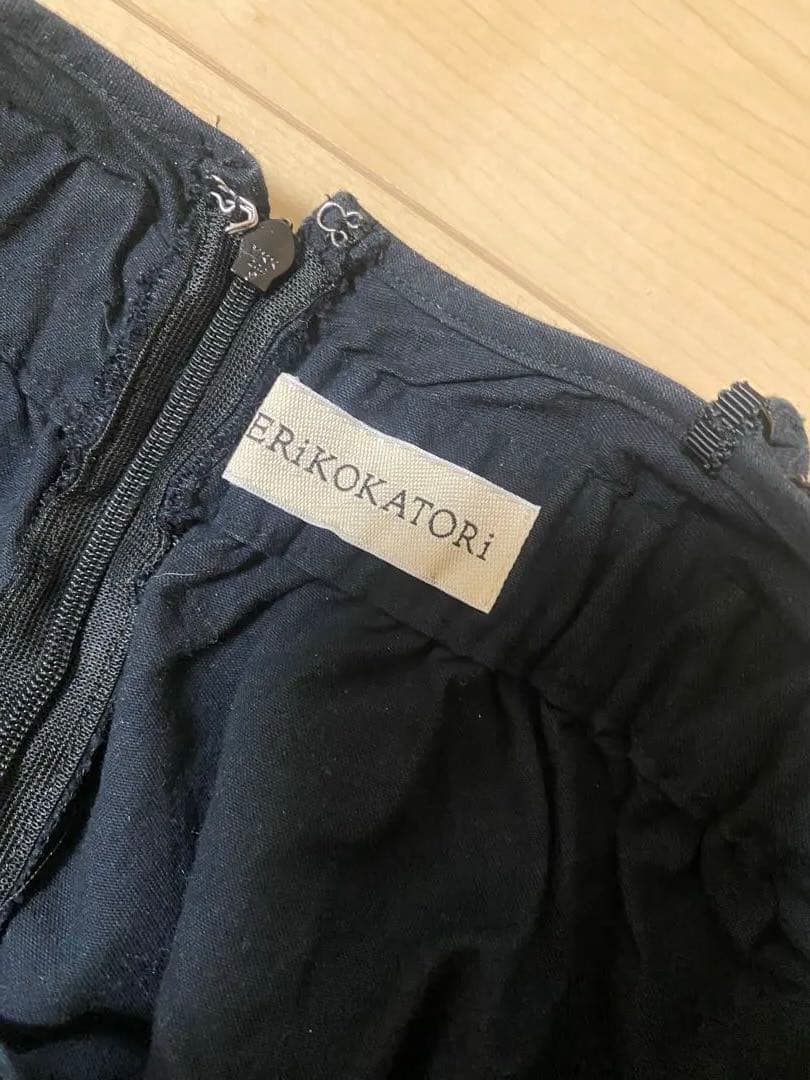 ERIKO ATORI ブラック ジャンプスーツ