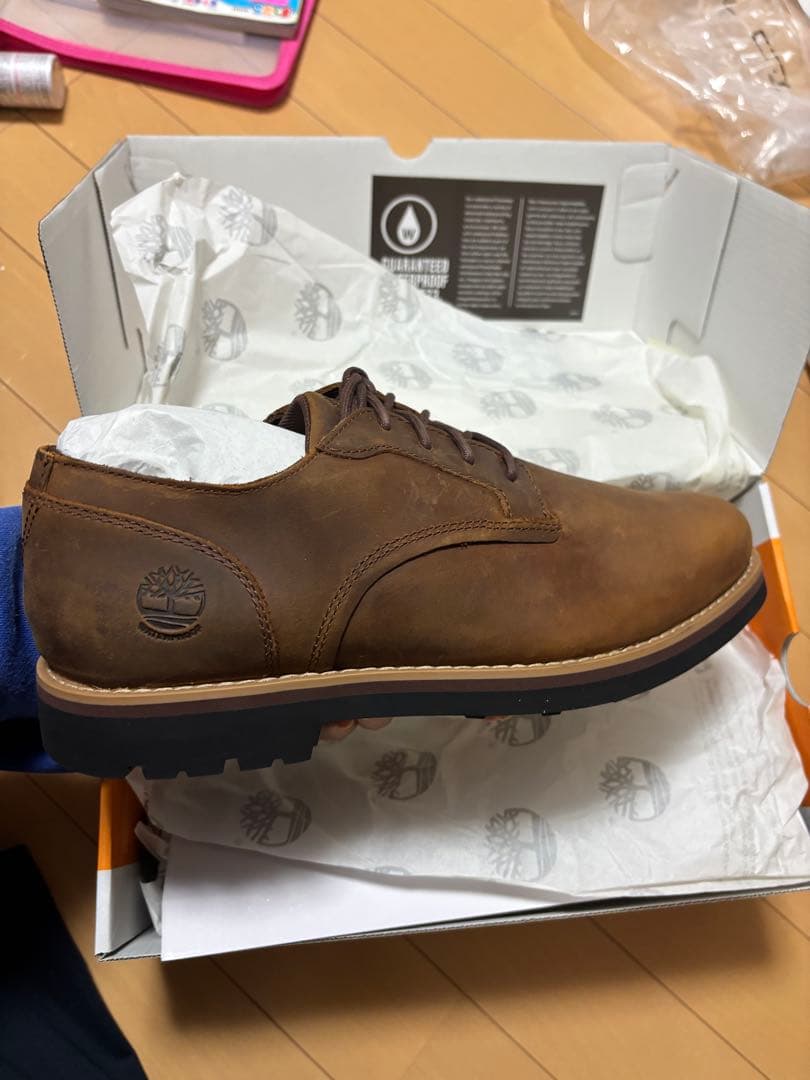 Timberlandメンズクレストフィールドウォータプルーフレースアップシューズ