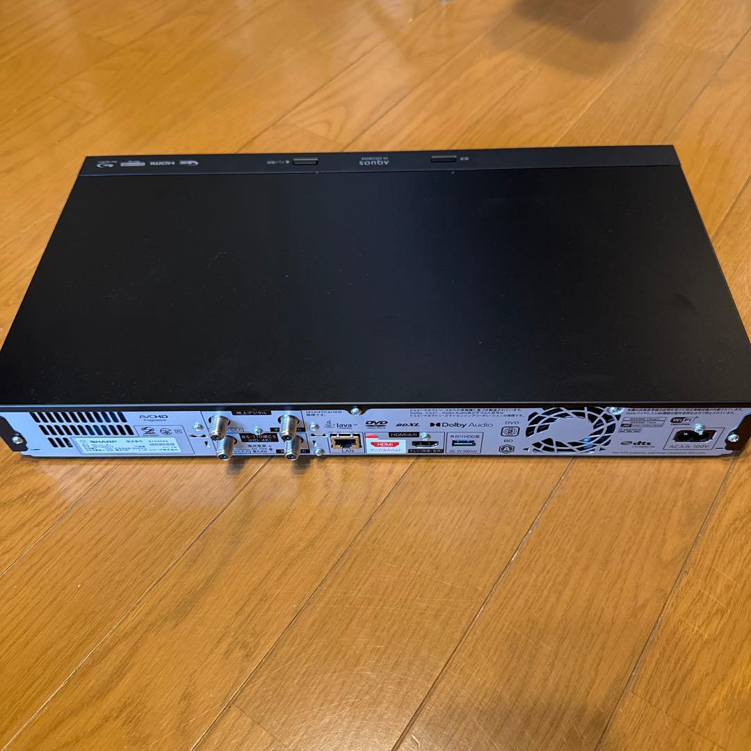 \"ジャンク品\" SHARP AQUOS 4kレコーダー 4B-C30DT3