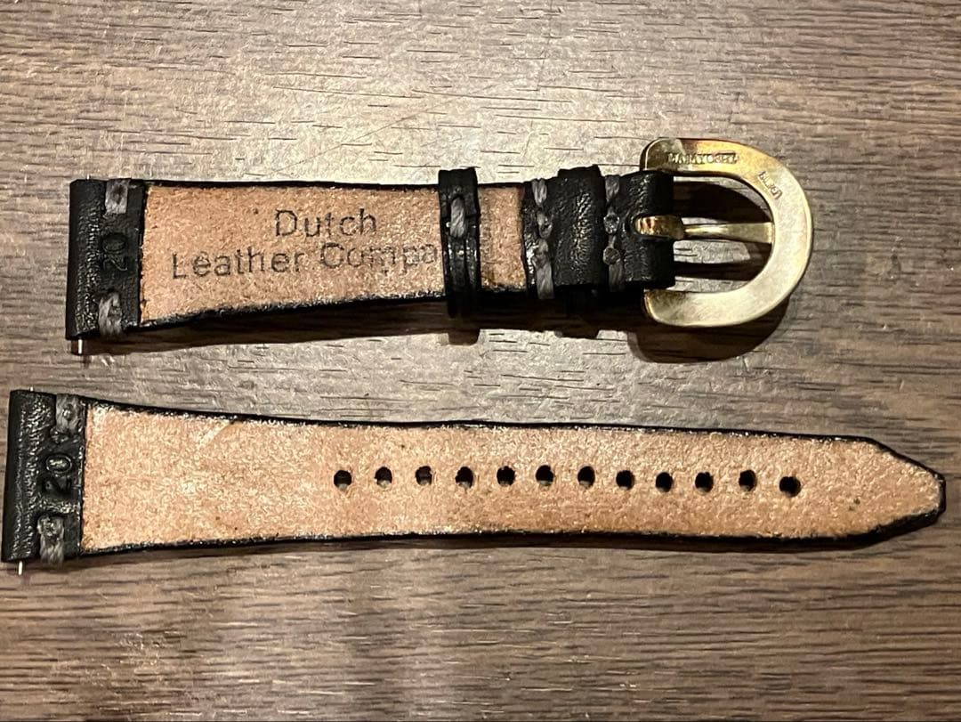 本日限定値下→ダッチレザーカンパニーWatch belt