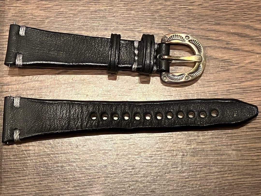 本日限定値下→ダッチレザーカンパニーWatch belt