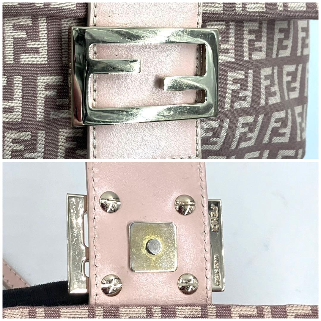フェンディ 3248 マンマバケット ズッキーノ FF金具 ショルダーバッグ