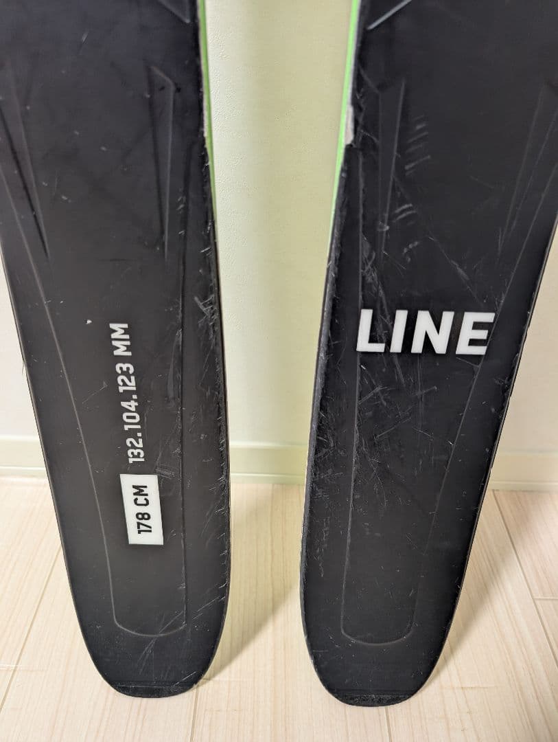 LINE BLADE OPTIC 104 スキー板　マーカーグリフォン付