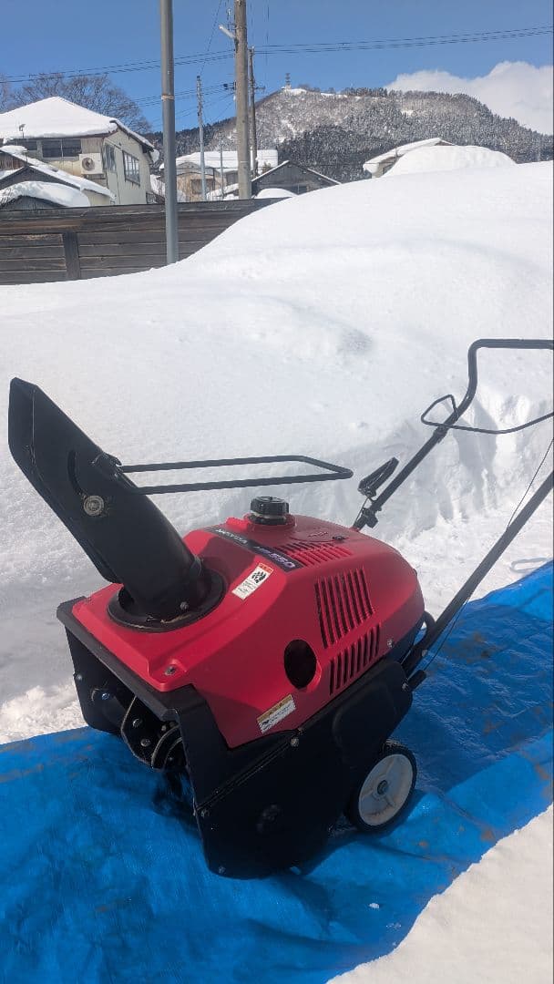ホンダ 手押し式 除雪機 (手渡し)