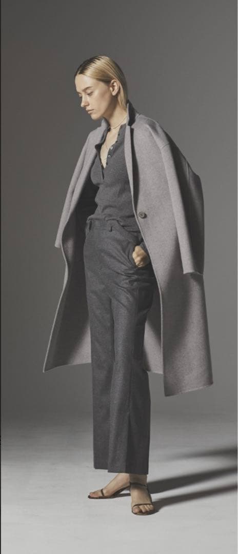 Plage ハミルトンコート 36 グレー　2022AW