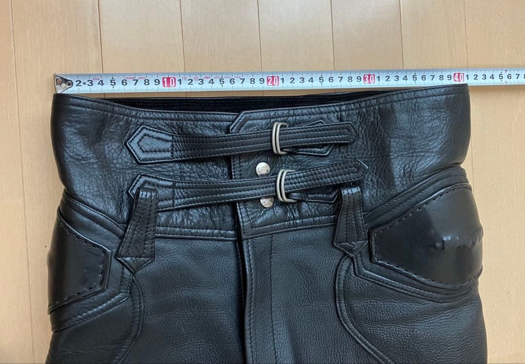 こうパパカドヤHEAD FACTORY日本製レザーパンツ