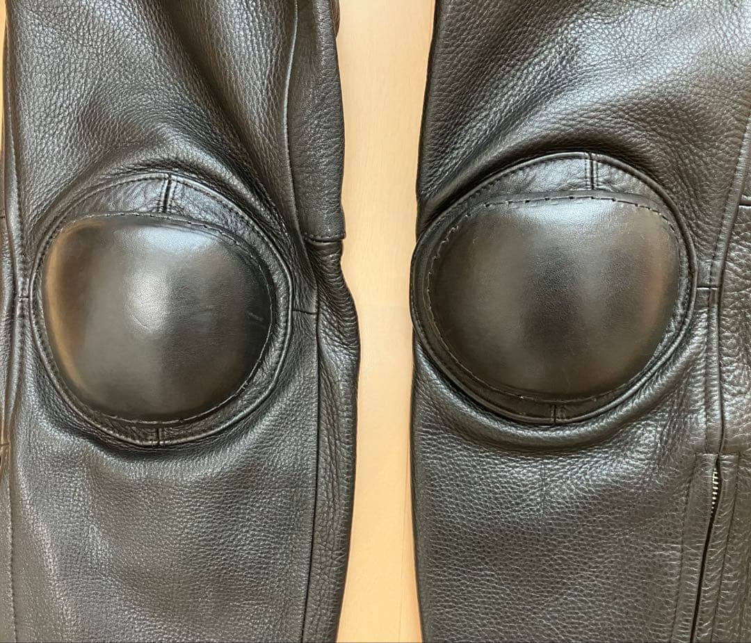 こうパパカドヤHEAD FACTORY日本製レザーパンツ