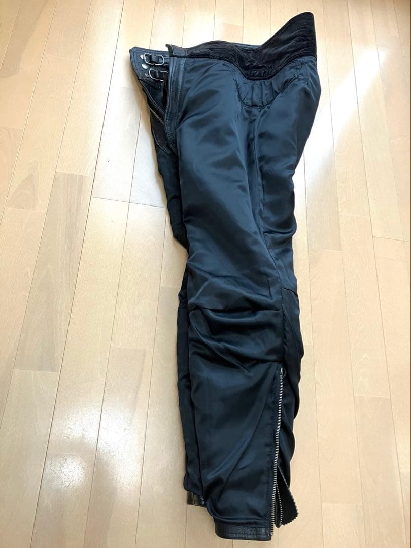 こうパパカドヤHEAD FACTORY日本製レザーパンツ