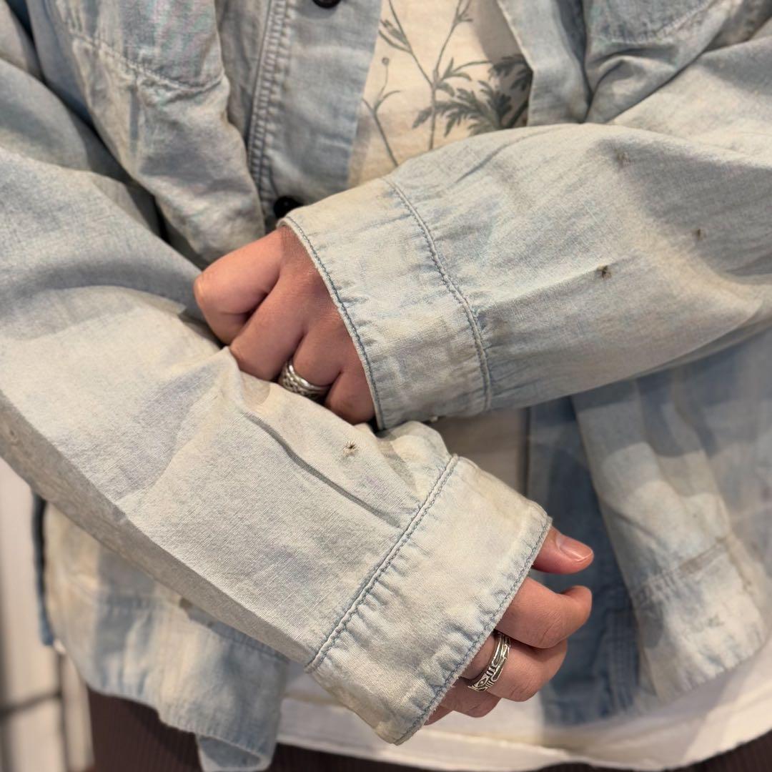 ジャケット・アウター ANCELLM CHAMBRAY SHIRTS JACKET 2