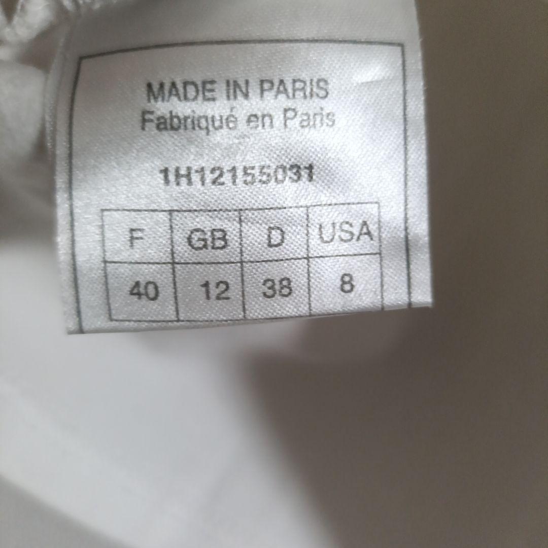 Dior 刺繍ロゴ ホワイトTシャツ